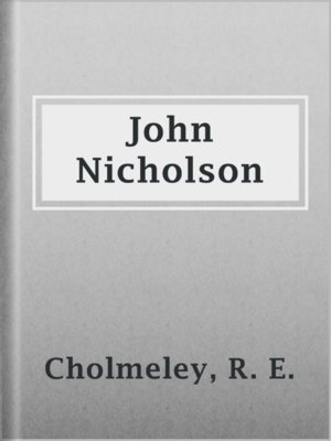 cover image of John Nicholson